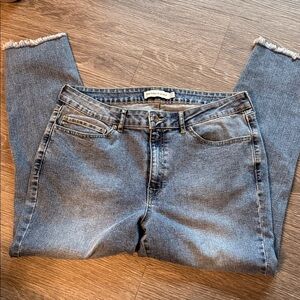 EUC. Rebecca Minkoff blue jeans. Size 12P. Inseam 24”